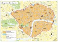 London Congestion Zone Map