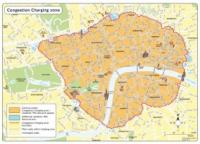 London Congestion Zone Map