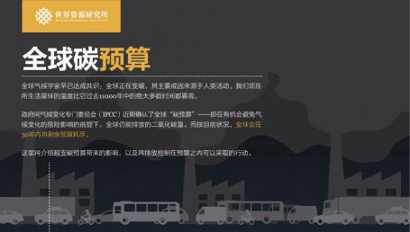 The Global Carbon Budget Infographic Intro (Chinese)